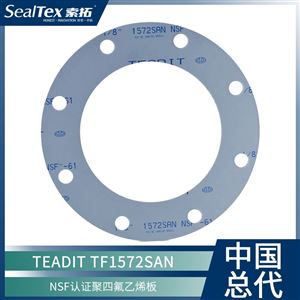 泰迪TEADIT TF 1572 SAN蓝色改性四氟填充板