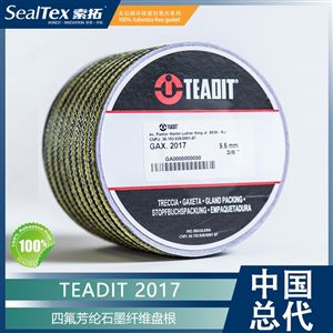 泰迪TEADIT 2017四氟芳纶石墨纤维盘根