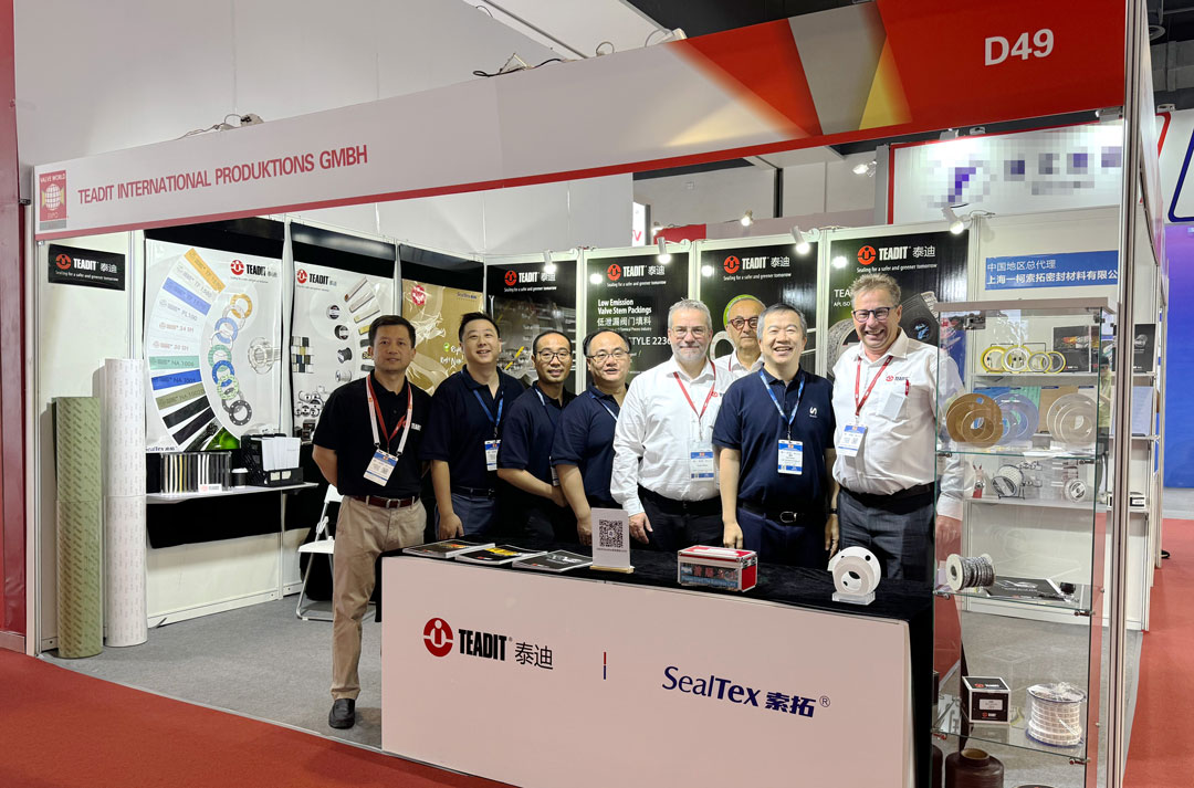 索拓联合TEADIT泰迪亮相2024阀门世界亚洲博览会