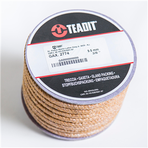 TEADIT泰迪 2774含PTFE的酚醛纤维密封盘根